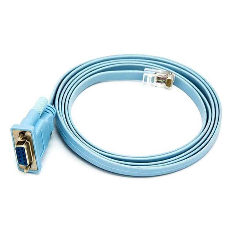 RJ45 Network Cable Serial Cable Rj45 to DB9 and RS232 to USB (2 in 1 ...