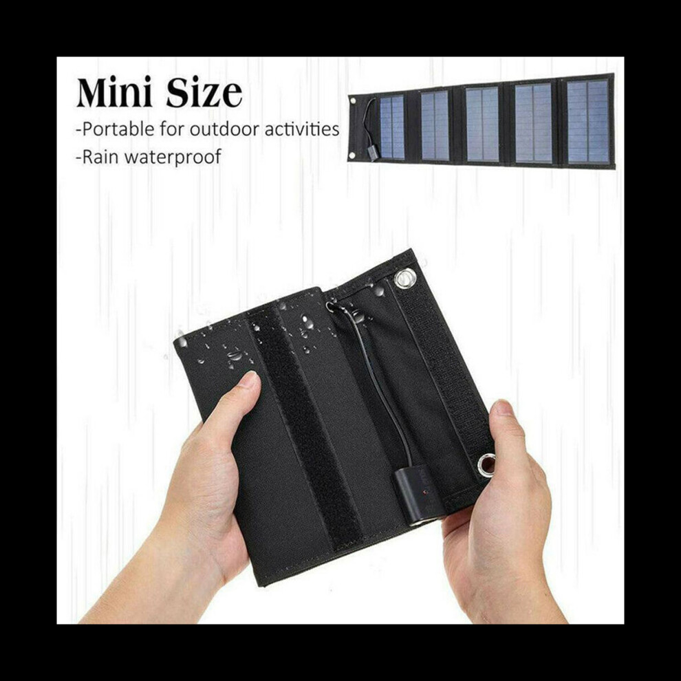12W Foldable Usb Solar Panel Solar Cell Portable Folding Waterproof Solar Panel Charger For Mobile Phone Camping Hiking 4761339392919