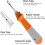 3PCS Seam Ripper Colorful Thread Remover Tool Handy Rippers for Sewing Crafting Removing Hems 3