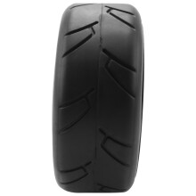 Lot de 4 pneus 1/8 avec roues 17 mm, moyeu hexagonal pour voiture tout-terrain RC, accessoires, noir