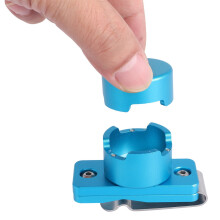 Étui à craie de billard, porte-craie, clip magnétique, étui à craie de billard portable, outil de snooker pour accessoires de billard A