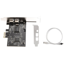 Carte PCI-E PCI FireWire, carte contrôleur IEEE 1394 avec câble Firewire, pour transmission vidéo, audio, etc.