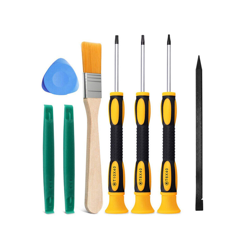 8Pcs/Set Torx T8 T6 T10 H35 Screwdriver Opening Tools Set Repair Tool Kit Screw Driver Pry for One PS3-image-OPC-PBPWCBK-NEW