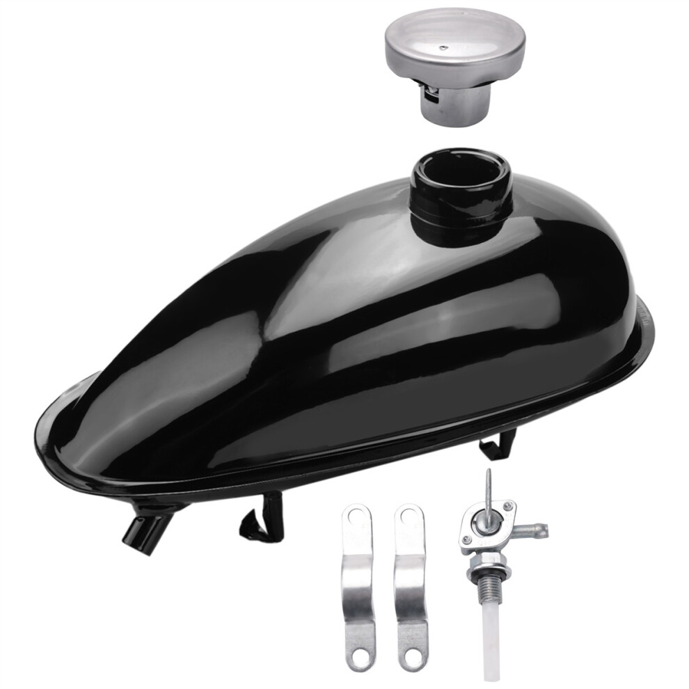 2L Motorized Bike Motorcycle Fuel Tank Fit For 49Cc 50Cc 60Cc 66Cc 80Cc Engine Motorized Bike Motorcycle Fuel Gas Tank 4761339397815