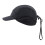 Waterproof Winter Earflap Baseball Hat - Warm Fleece-Lined, Windproof, Adjustable Back, Black 3