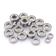 Lot de 14 roulements à billes en acier métallique 8109 pour -07 DBX07 -07 EX07 1/7 RC Car Upgrade Parts Accessoires de rechange