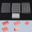 1/16 Scale Miniature Model Bricks Mould,4 Pack Simulation Brick Molds DIY Kit for Sand Table Landscape Accessories 7