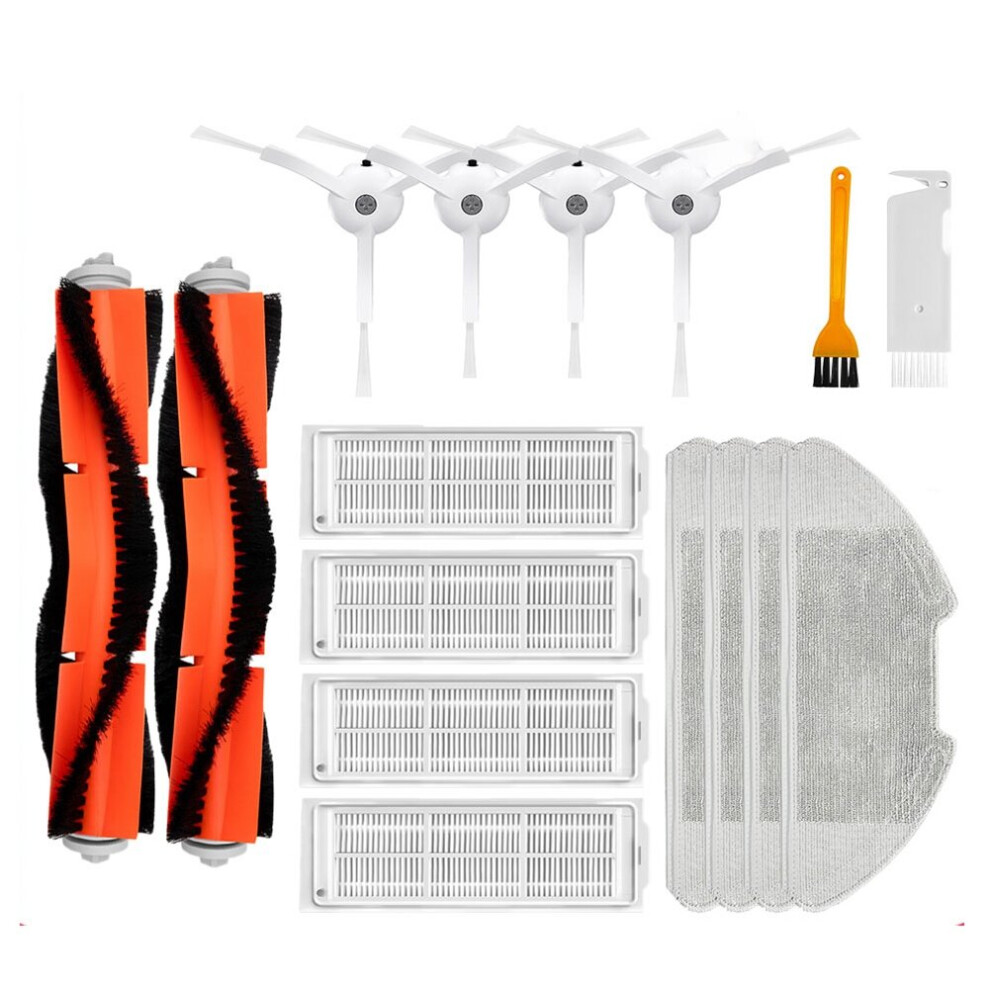 Pièces de rechange pour aspirateur robot Mi Robot Vacuum-Mop 2 Lite / Pro / MJSTL / MJST1SHW Brosse latérale principale Filtre Hepa