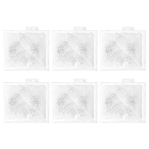 6 Aquarium Medium Charcoal Filter Cartridges,for Replacements QuietFlow Power 10