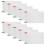 10Pcs LCD Resin 3D Printer Screen Protector, / S Screen Protector, Mono X 8.9 Inch 2