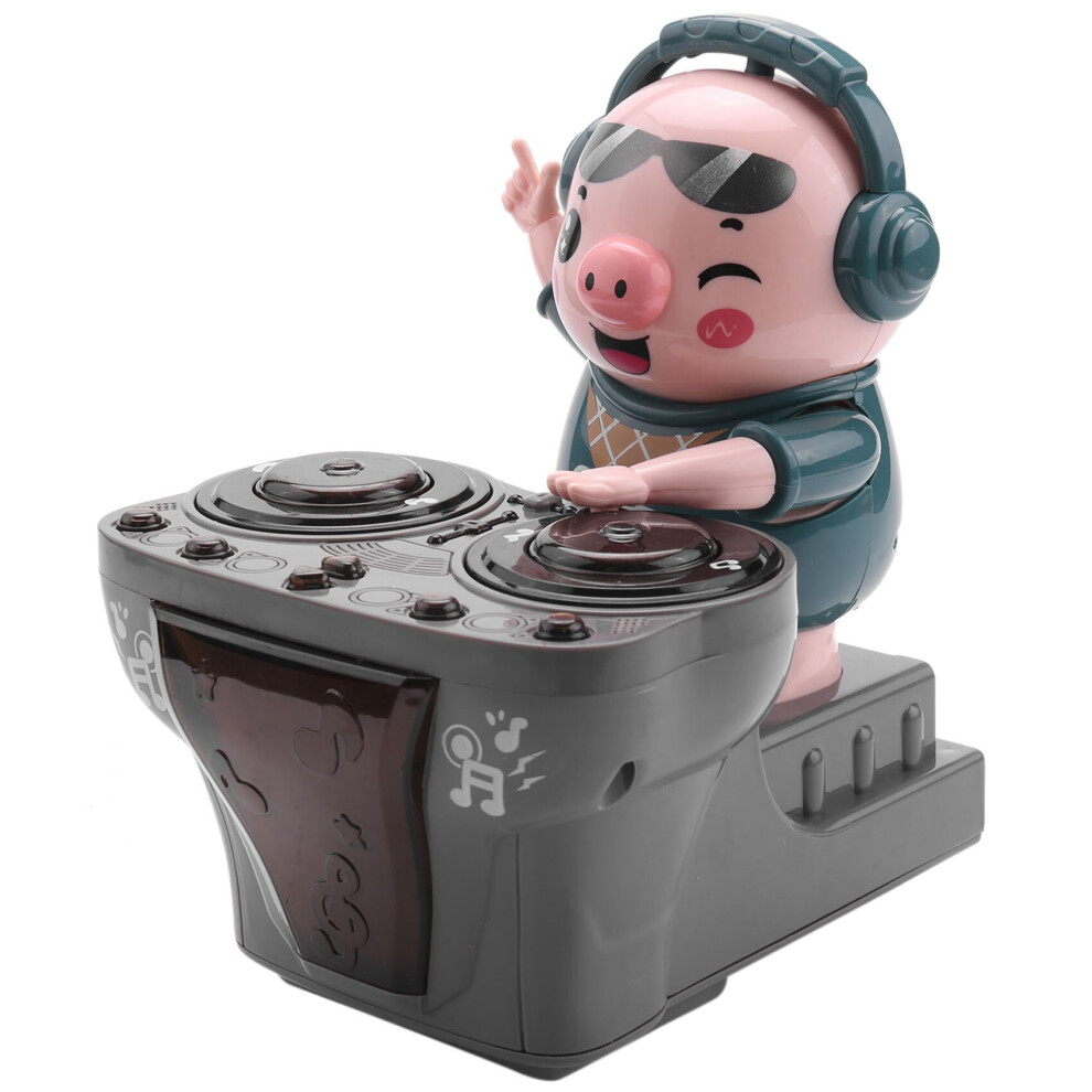 DJ Music Electric Pig Toys Music Dancing Pig with Colorful Electronic Robot Pig Toy Gift