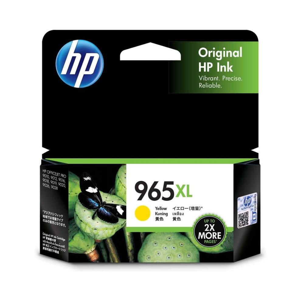 GENUINE Original HP 965XL Yellow Ink Cartridge Toner Officejet 3JA83AA