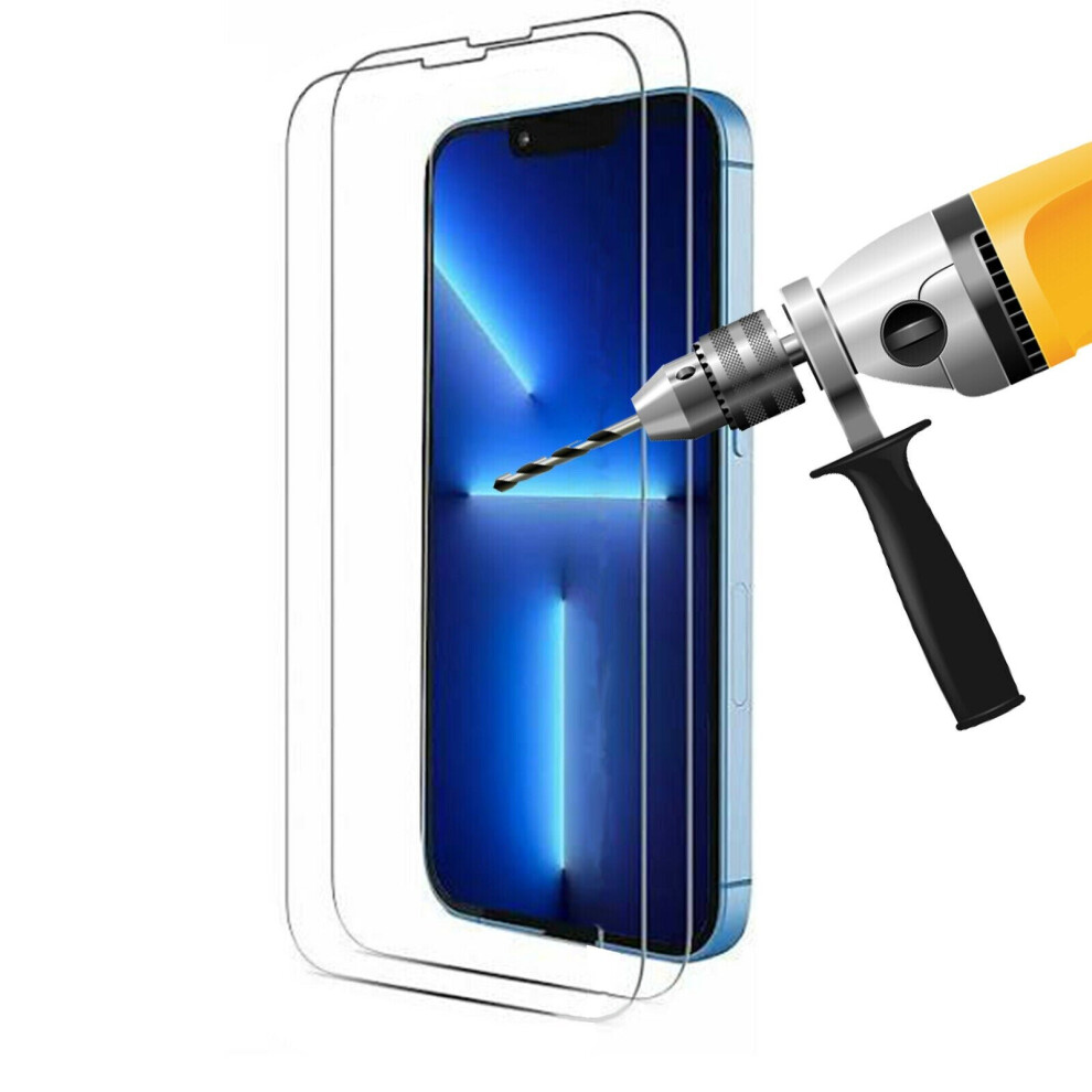 2Pcs Tempered Glass Screen Protector Guard For Apple Iphone 13 Mini Front 3147102041498