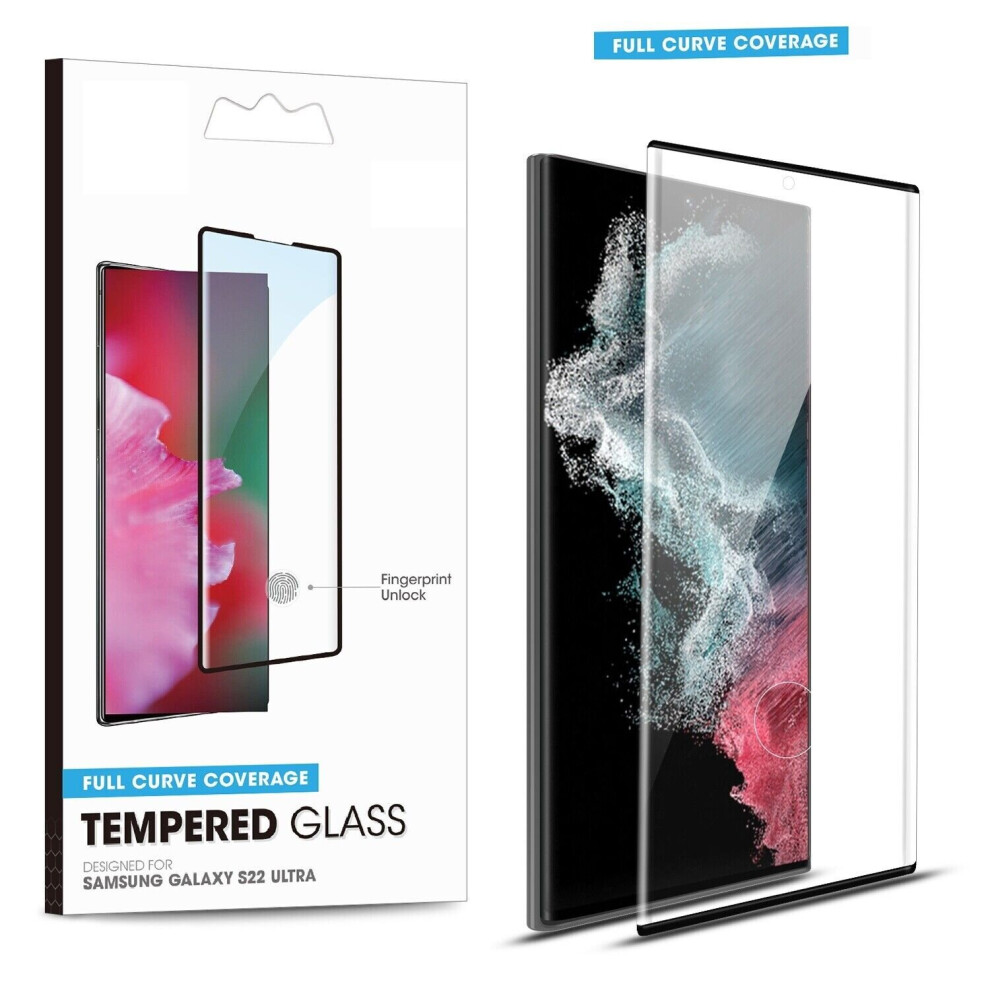 (For S23 Plus) 5D Tempered Glass Protection for Samsung S23/S23 Plus/S23 Ultra