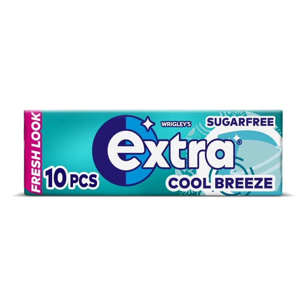 ( Pack Of 30) Wrigley's Extra Chewing Gum Cool Breeze Flavour