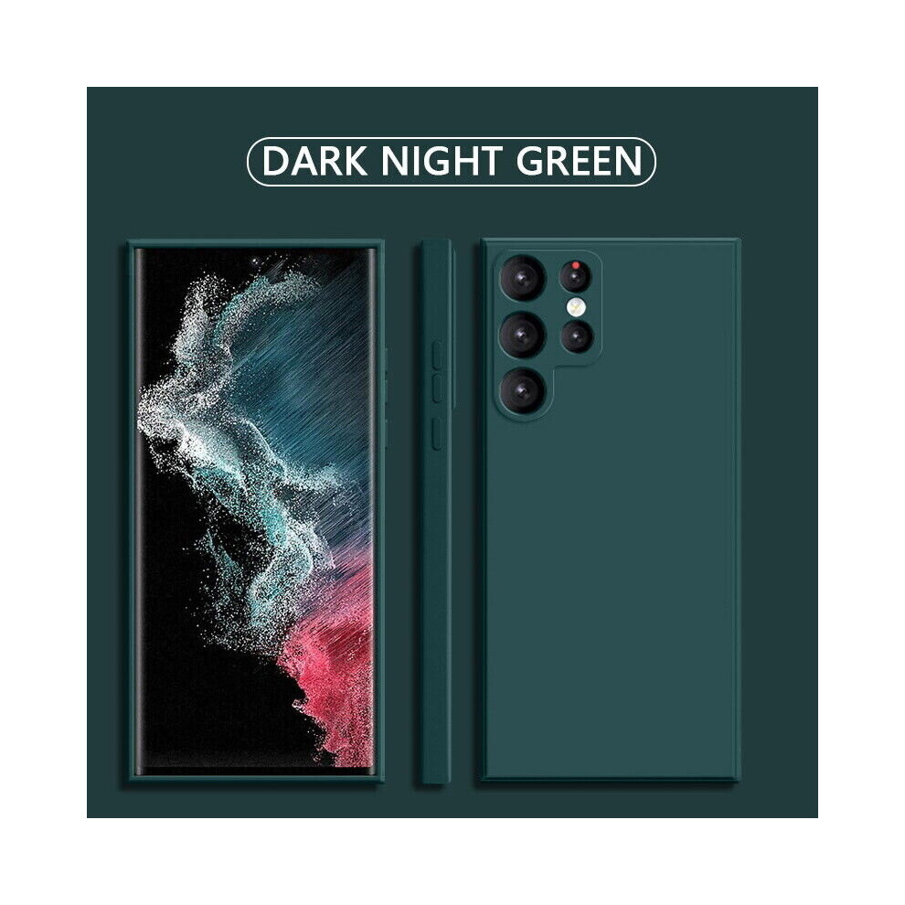 (For A14, ) Shockproof Liquid Silicon Gel Case For Samsung Models Green 5055546026668