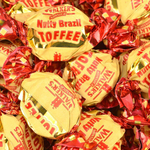 Walkers Walker's Nonsuch Nutty Brazil Toffees 200gm 2