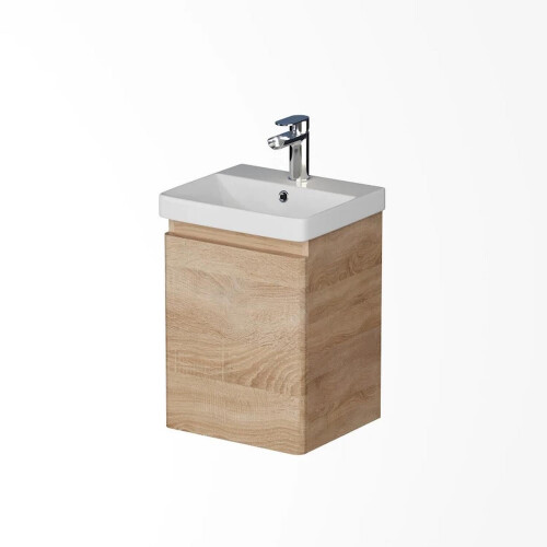 Affine Round Edge White Gloss Recessed Basin - 400mm 1