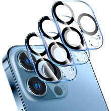 (For iPhone 14 and iPhone 14 Plus) Camera Lens Protectors 3D Full Cover Silk print for iPhone 11TO iPhone 14 All Series