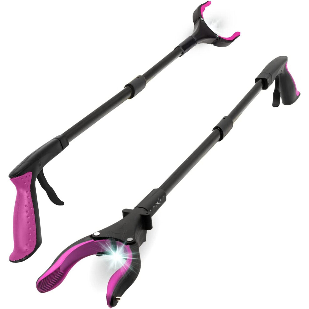 32in Long Reach Pick Up Tool Hand Grabber Reaching Stick Litter Picker