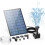 Solar Wasser Teich Pumpe Powered Panel Kit Outdoor Garten Pool Springbrunnen 8