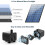 Solar Wasser Teich Pumpe Powered Panel Kit Outdoor Garten Pool Springbrunnen 6