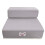 (  Grey) 2-STEP MESH FOLDING PET DOG RAMP STAIRS ANIMAL MAT 1