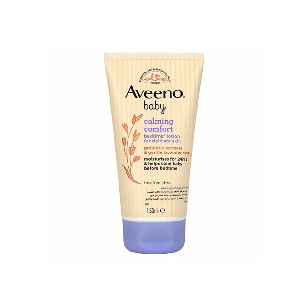 Aveeno Baby Calming Comfort Bedtime Baby Lotion For Delicate Skin 150ml