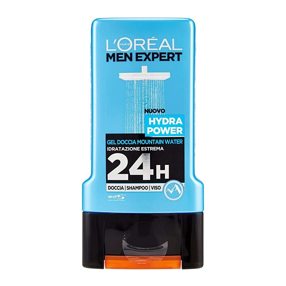 New L’oréal Paris Men's Expert Shower L'oreal Expert Hydra Power Shower Gel, 300Ml