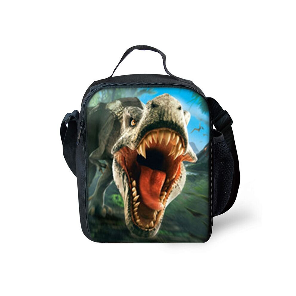 (Mouth) Dinosaur Bag Lunch Thermal Insulated Cooler Student Bag Picnic