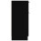VidaXL vidaXL Sideboard Storage Cabinet Cupboard Highboard Black Engineered Wood 8
