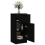 VidaXL vidaXL Sideboard Storage Cabinet Cupboard Highboard Black Engineered Wood 5