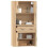 VidaXL vidaXL Highboard Sonoma Oak Engineered Wood Cupboard Sideboard Storage Cabinet 7