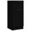 VidaXL vidaXL Sideboard Storage Cabinet Cupboard Highboard Black Engineered Wood 1