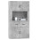 VidaXL vidaXL Highboard Concrete Grey Engineered Wood Cupboard Sideboard Cabinet 6