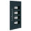VidaXL vidaXL Haustür Anthrazit 100x210 cm Aluminium und PVC 1