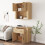 VidaXL vidaXL Highboard Sonoma Oak Engineered Wood Cupboard Sideboard Storage Cabinet 5