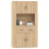 VidaXL vidaXL Highboard Sonoma Oak Engineered Wood Cupboard Sideboard Storage Cabinet 6