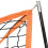 VidaXL vidaXL Portable Baseball Net Practice Net Orange and Black Steel and Polyester 5