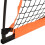 VidaXL vidaXL Portable Baseball Net Practice Net Orange and Black Steel and Polyester 6