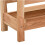 VidaXL vidaXL Solid Wood Walnut Magazine Rack Wooden Book Rack File Magazine Holder 5