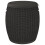 VidaXL vidaXL 4-in-1 Garden Storage Box Storage Case Garden Bin Black Polypropylene 5
