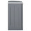 VidaXL vidaXL Mülleimer mit 2 Klappen Grau 65x45x88 cm PP 3