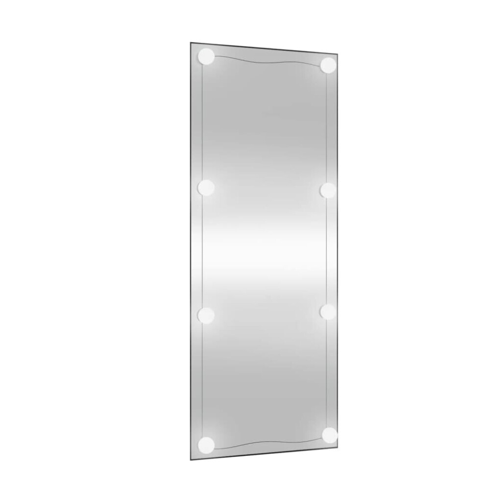 Vidaxl (40 X 100 Cm) Wall Mirror Makeup Mirror Hanging Mirror Glass Rectangle Cosmetic Mirror
