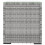 VidaXL (grey) vidaXL Side Table End Table Side Sofa Couch Console Coffee Table Poly Rattan 3