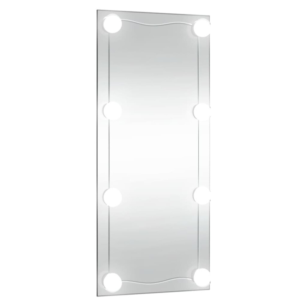 Vidaxl (50 X 100 Cm) Wall Mirror Makeup Mirror Hanging Mirror Glass Rectangle Cosmetic Mirror