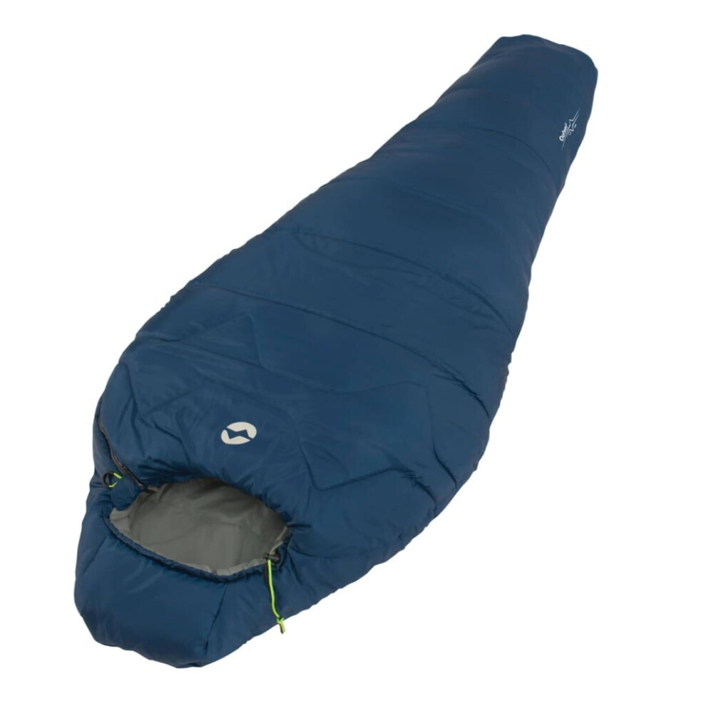 Outwell Sleeping Bag Zipper Camping Sleeping Bag Outdoor Hiking Cedar Lux Blue