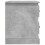 VidaXL (concrete grey, 2 pcs) vidaXL Bedside Cabinet Side Table Nightstand Side Cabinet Engineered Wood 9