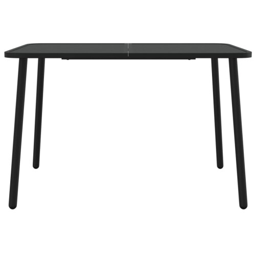 VidaXL vidaXL Gartentisch Anthrazit 110x80x71 cm Stahl 2
