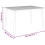 VidaXL vidaXL Gartentisch Anthrazit 110x80x71 cm Stahl 4
